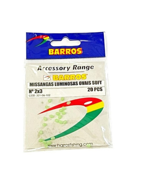 Barros Missangas Luminosas Ovais Soft 2x3